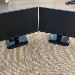 Dual ACER 24” PC Monitor S