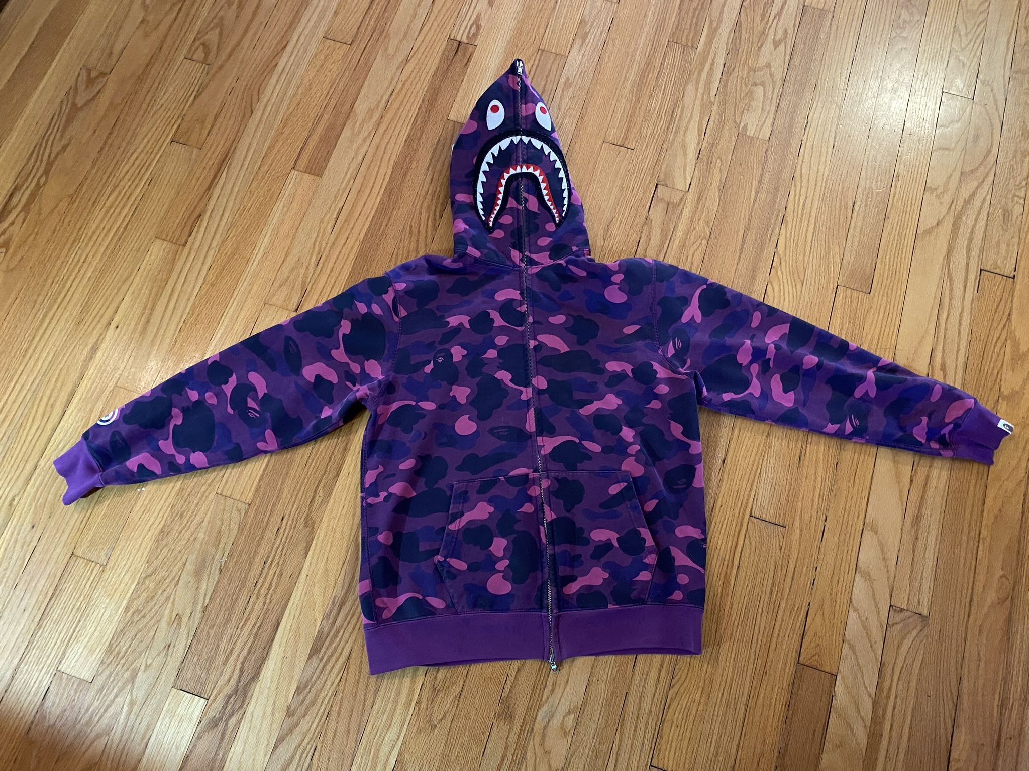 Purple Bape Hoodie
