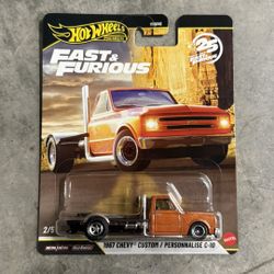 Hot Wheels Fast & Furious 67’ Chevy Custom