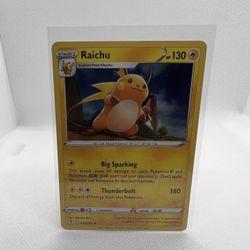 Raichu Pokemon Card