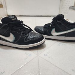 Nike SB Dunk Black Diamond 5.5m Excellent Shape OG Box/Laces