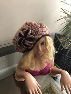 Very beautiful handmade crochet hat for sell