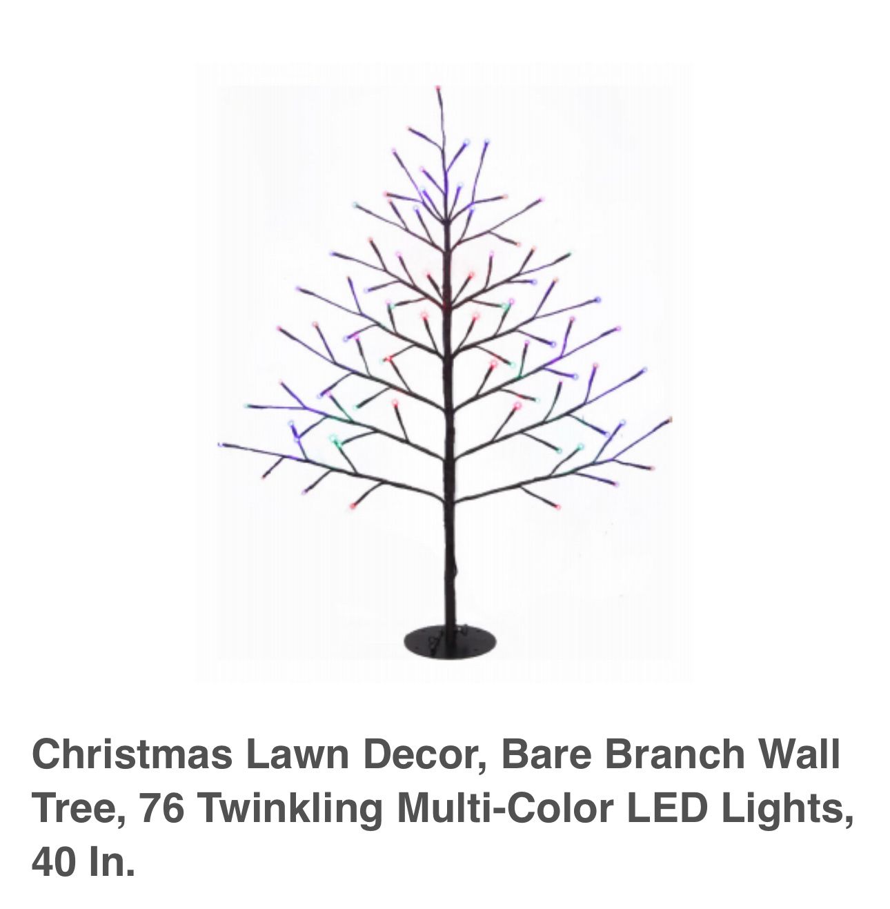 Brand New Christmas Decoration Indoor Or Outdoor Tree