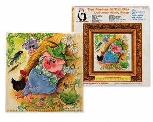 The Farmer In The Dell Vinyl Record LP