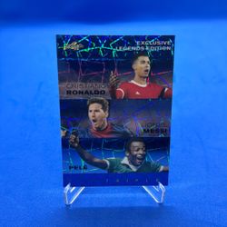 C.Ronaldo / L.Messi / Pele Triple #14 Out Of 20