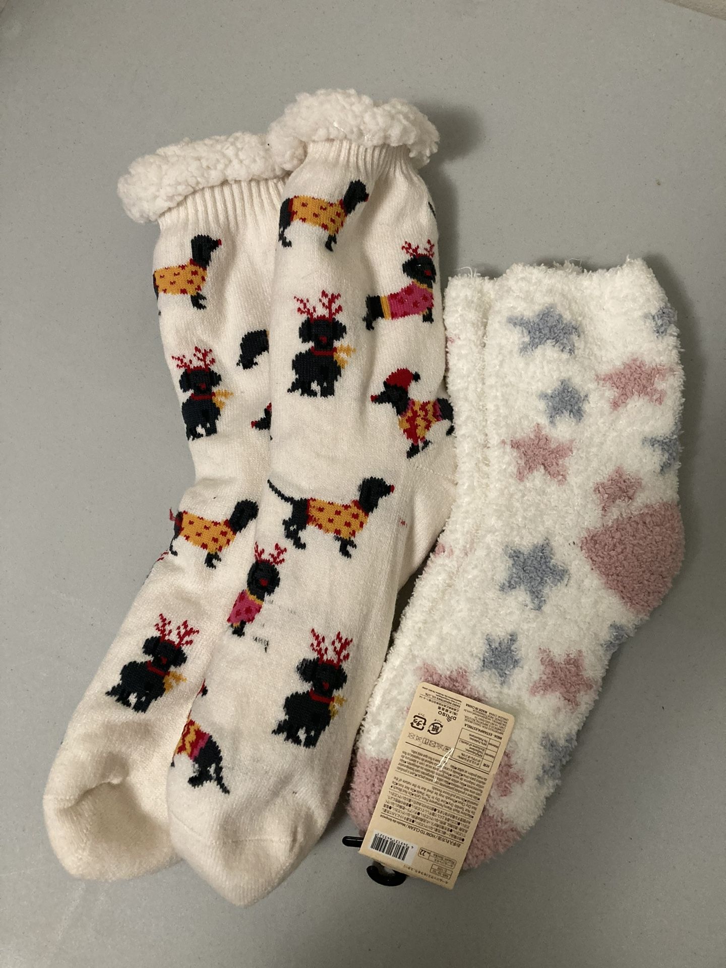 Set of socks, gloves , sequin belts, Scarfs and Pashminas