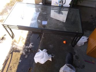 Glass table