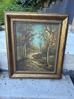 Large Nature Painting from Nieman Marc