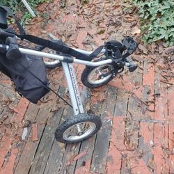 3 Wheel Sun Mountain Speed Cart Excellent