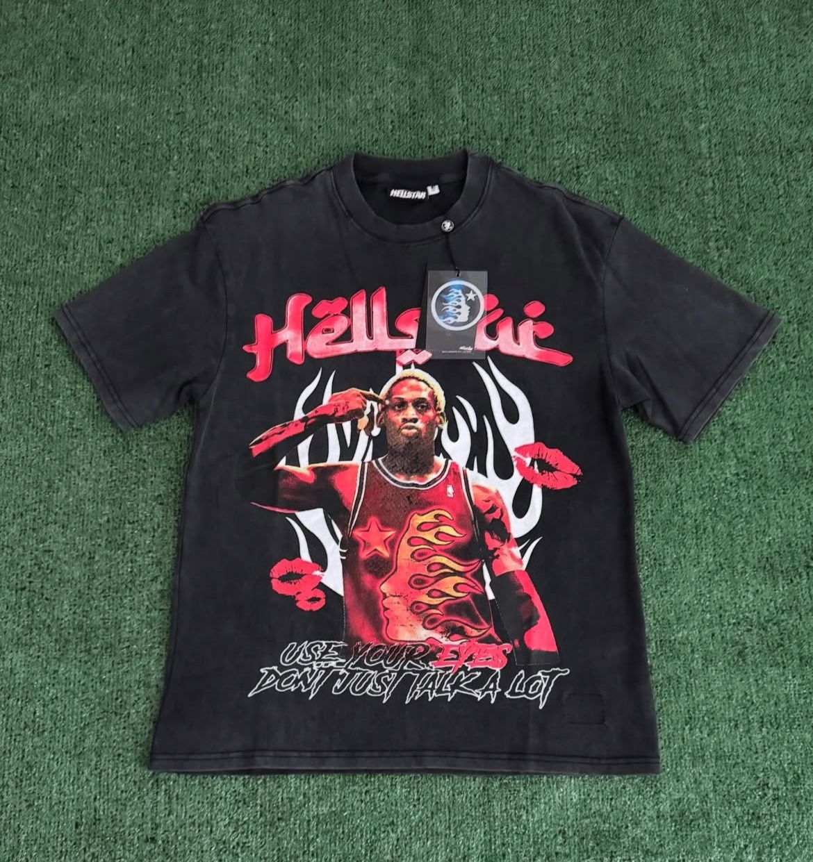 Black HELLSTAR “Dennis Rodman” Tee 