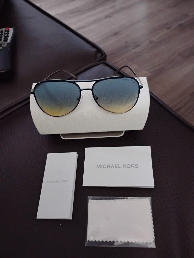 Michael Kors Aviator Sunglasses