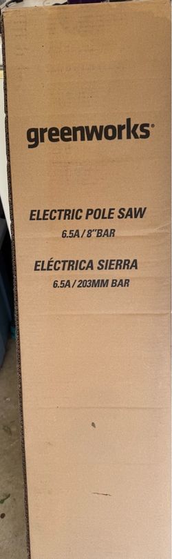 NEW Greenworks Electric Pole Saw Model #20192