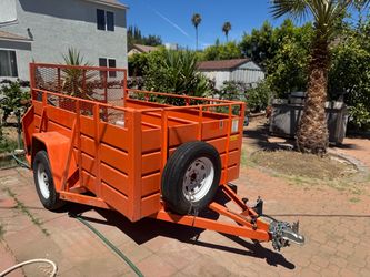5x8 Best Trailer Utility Trailer – Excellent Condition  For Sale – Excellent Condition – Ready to Work  Up for sale is a Best Trailer Inc. 5x8 Utility