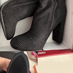 New black booties Size 5.5 