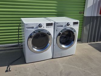 LG Front Load Washer and Dryer Set