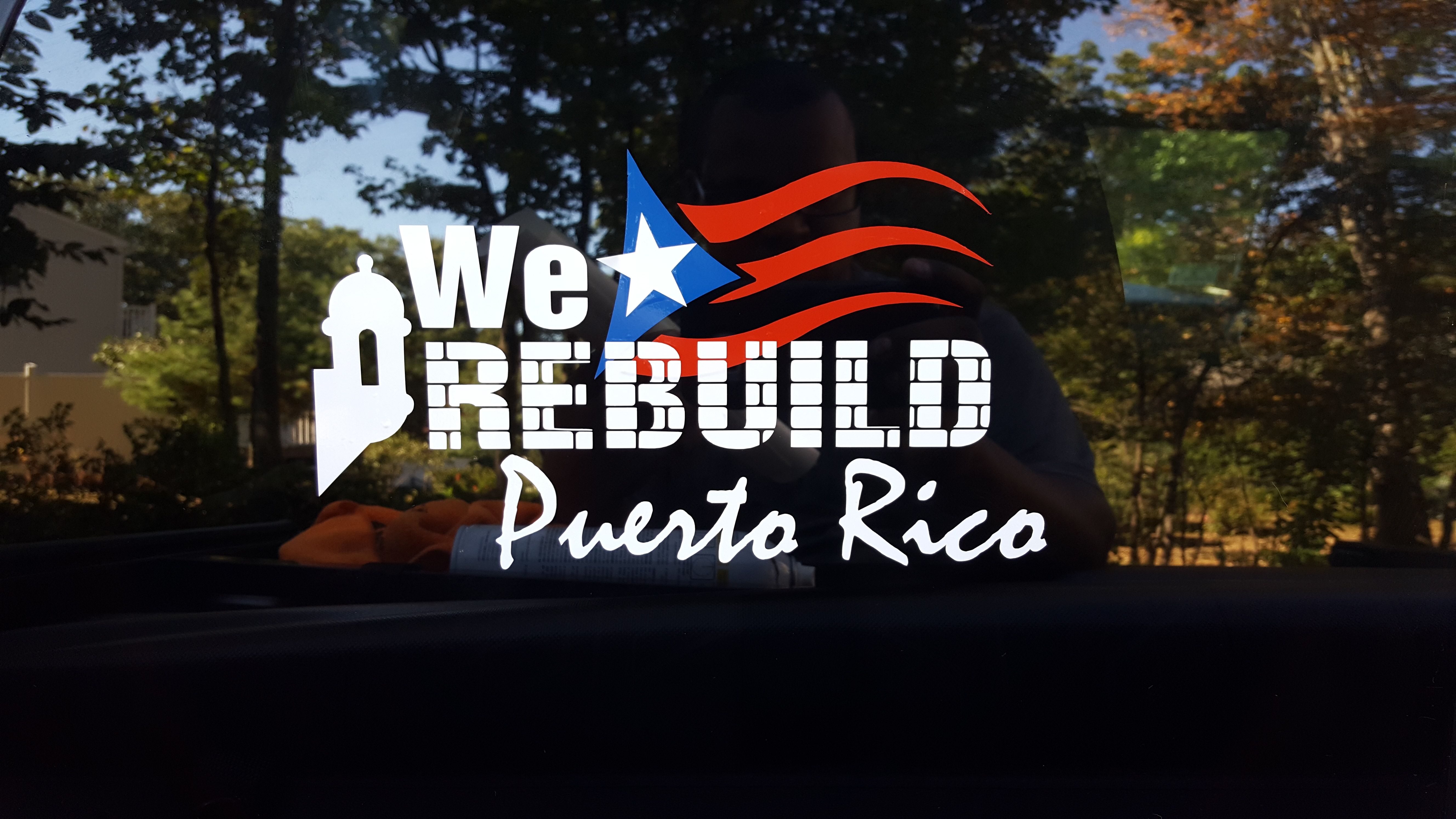 Puerto Rico car decals