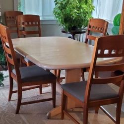 Solid Wood Dinning Room Table 6-12 Seating