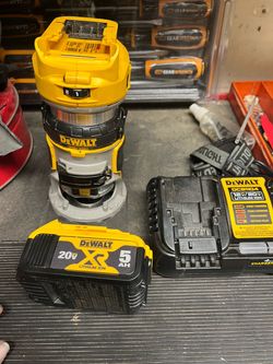 Router battery and charger