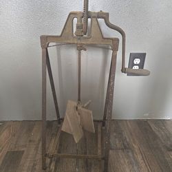 Antique Butter Churn with Paddle