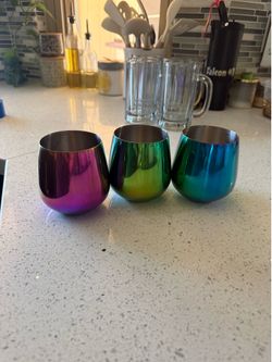 Stainless steel cups