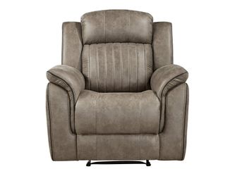 Centeroak Sandy Brown Reclining Chair