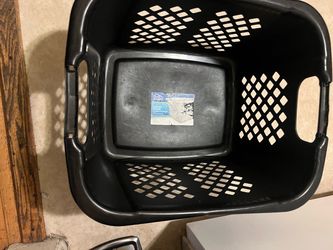 Black Laundry basket