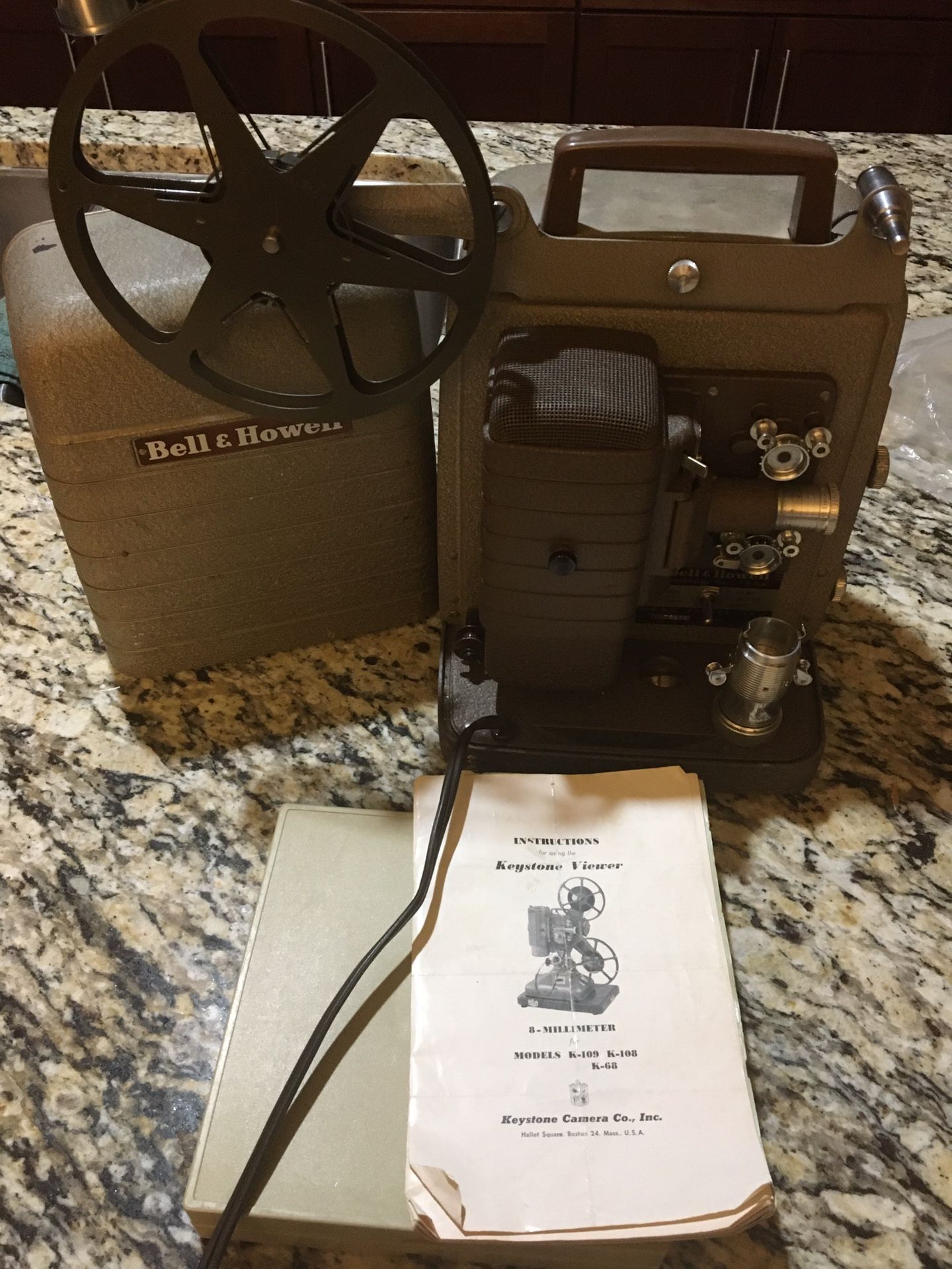 Movie Projector And Camera