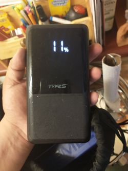Type s portable jumpstarter and Portable charger for phone