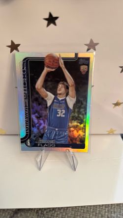 Cooper Flagg Topps RC Holo Rookie Card