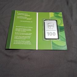 UPS 100 Year Of Service Metal Bar .727N907UP,