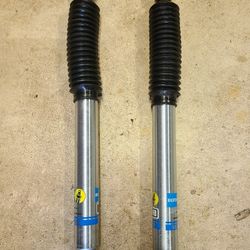 Bilstein 5100 series shock absorbers, known for their performance in lifted trucks and SUVs