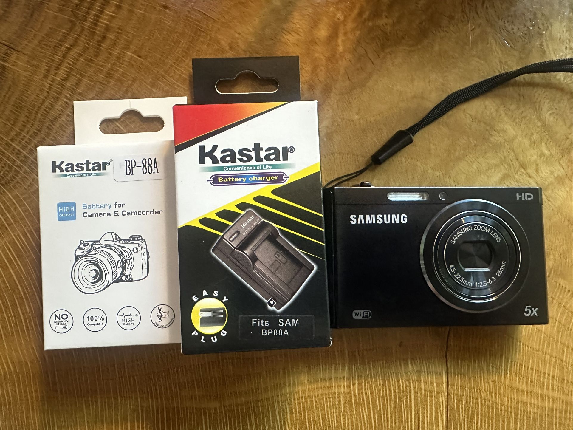 Samsung Camera DV300 Black Compact Digital Camera