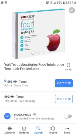 Food intolerance testing kit