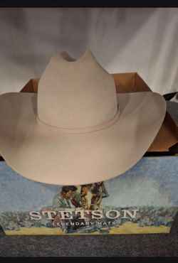 Stetson Felt Cowboy Hat with Box Tejana...