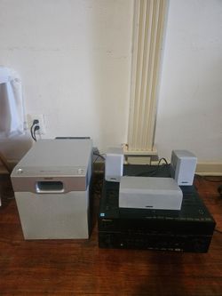 Pioneer with sony speakers set great bass and bluetooth ready