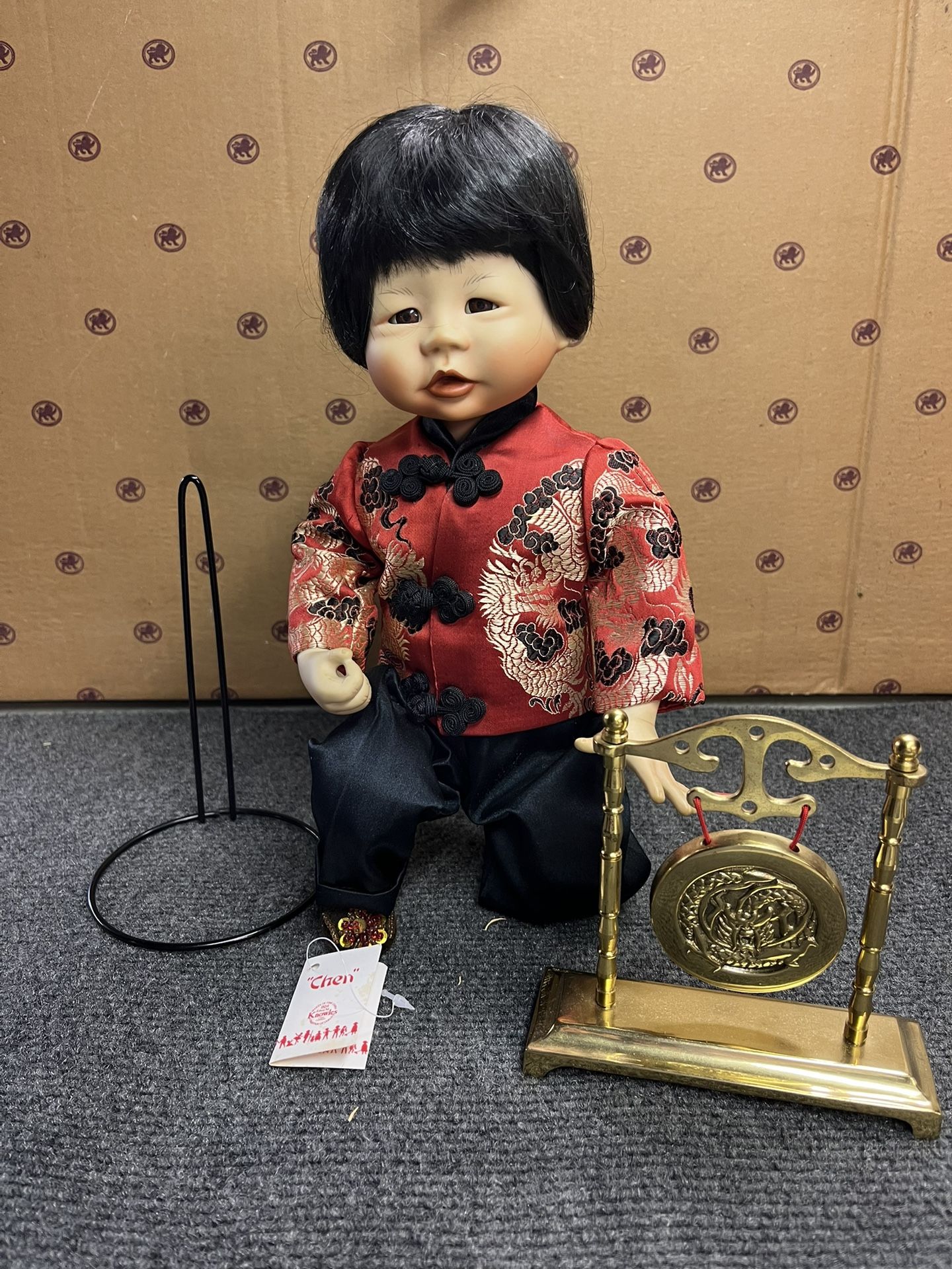 Ashton Drake Chinese Boy Porcelain Doll