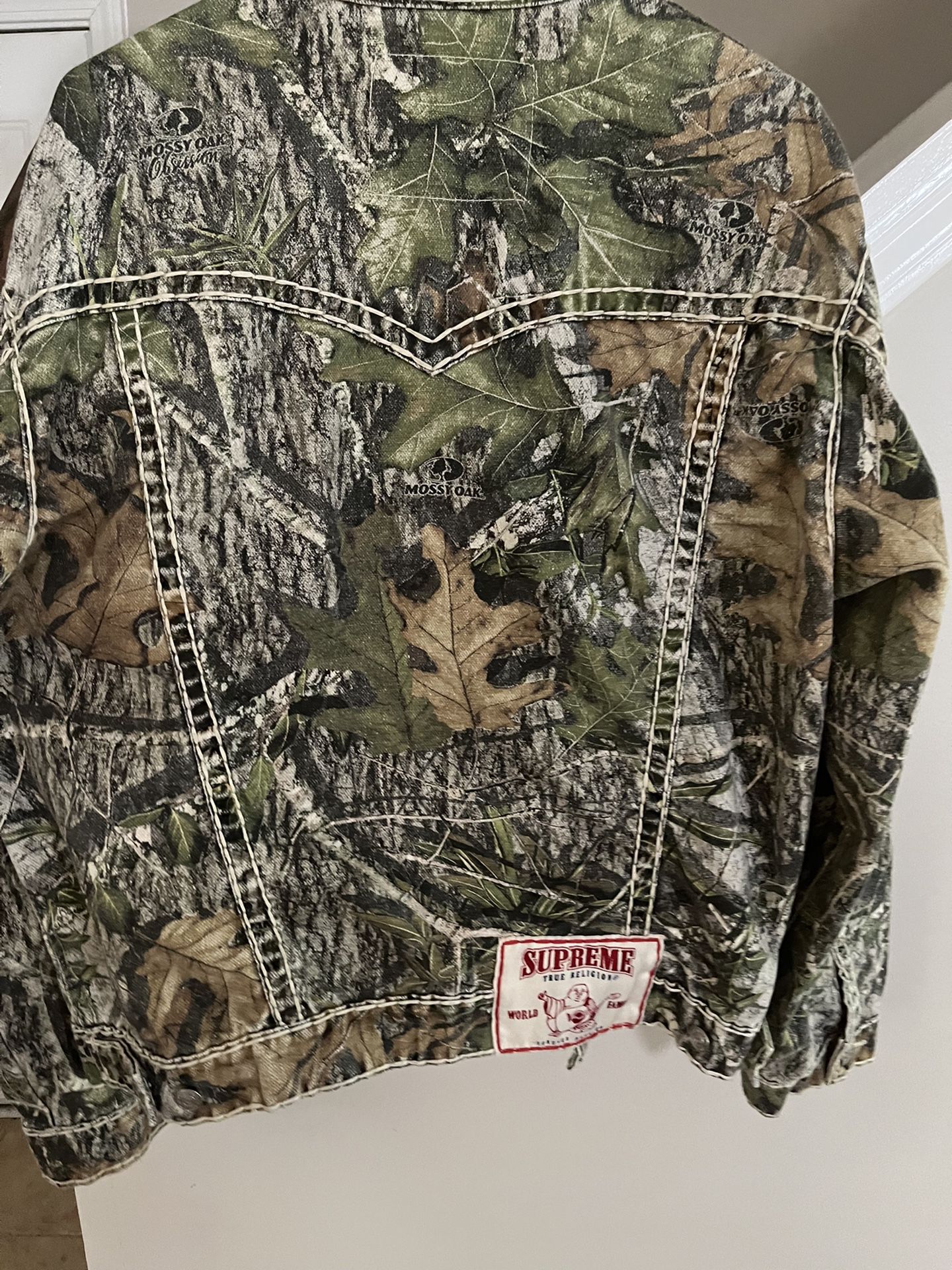 Supreme/True Religion Camoflauge Jacket for Sale in Atlanta, GA - OfferUp