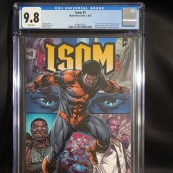 ** RARE CGC 9.8 GRADE ISOM #1 FIRST PRINT