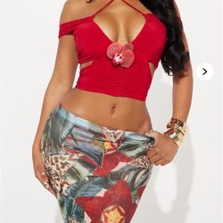 Vacay Mode Halter Top