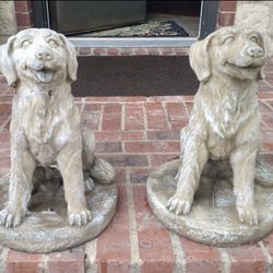2 Cement Dogs