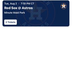 Astros tickets 