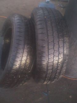 245 65 17. Pair. Nice tires