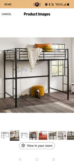 Full size loft bed