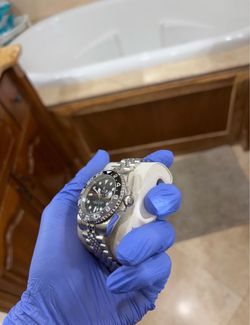 Men watch