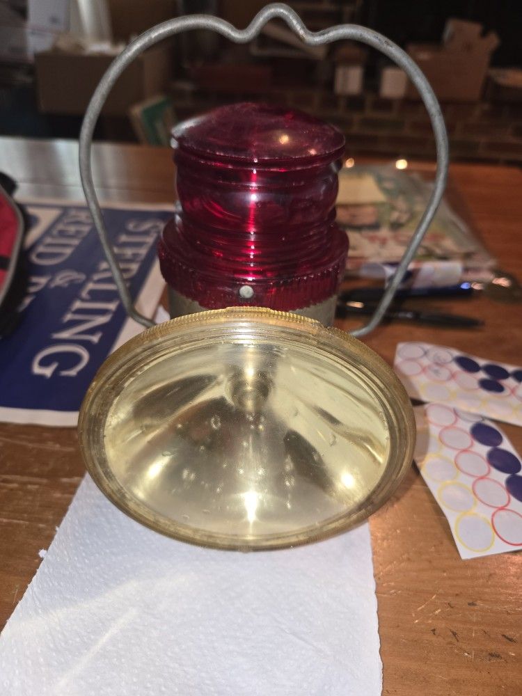 Antique Delta Railroad Lantern