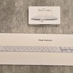 Apple Magic Keyboard W/ Numeric Keypad And Magic Mouse 2