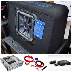 Bass Package With Install Kicker L7s 10”