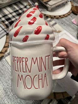 Rae Dunn New Peppermint Mocha