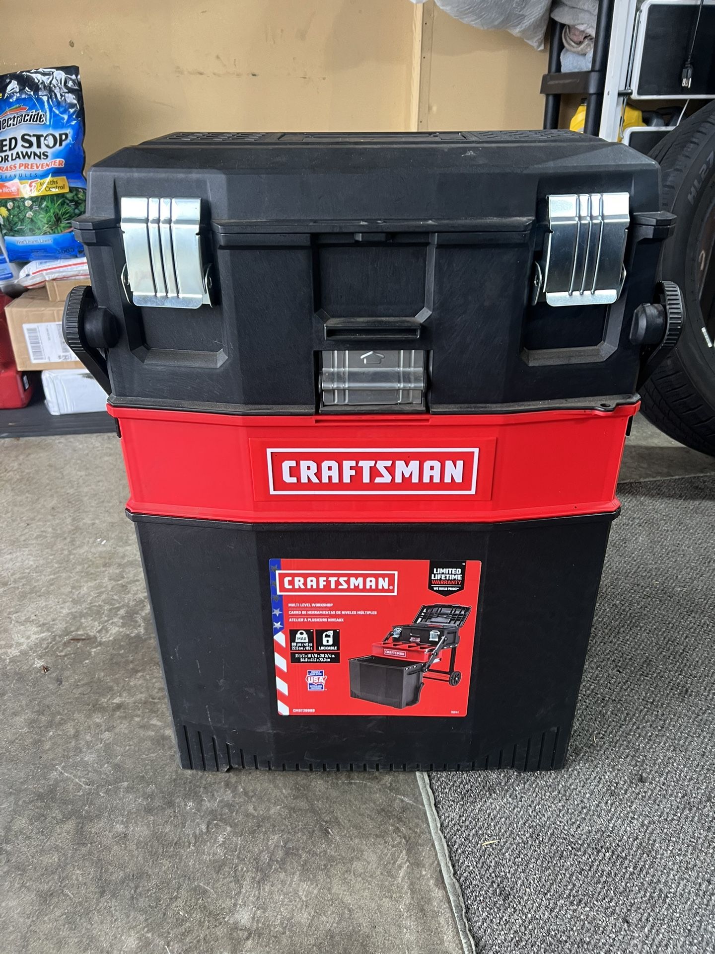 Craftsman Tool Box  Roller  Organizer