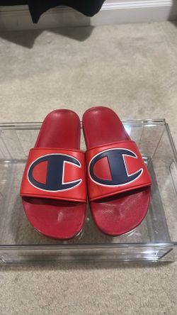 Slides red size 6 Champion